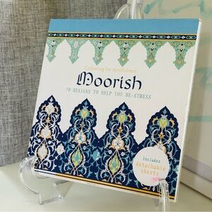 Coloring for Mindfulness Moorish Coloring Book Pad